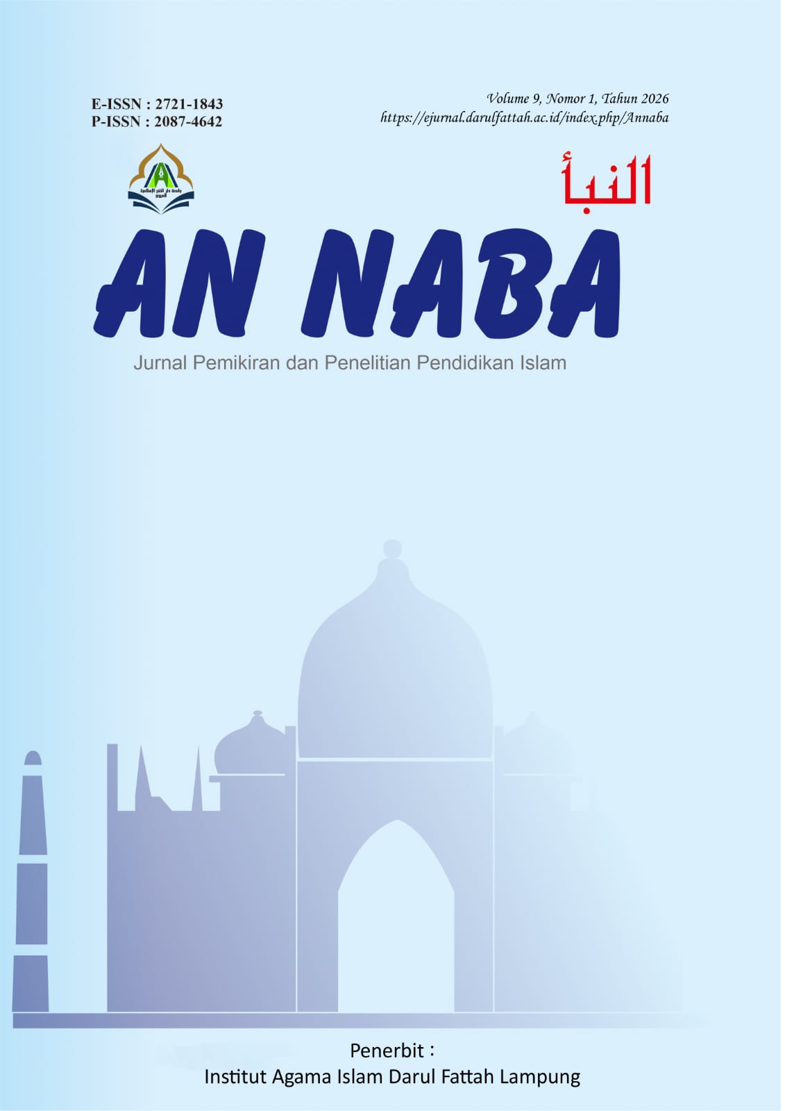 An Naba Jurnal Pemikiran dan Penelitian Pendidikan Islam